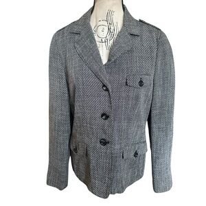 Garfield & Marks Katia Jacket Vintage Tweed Blazer Made in USA Size 8 Medium